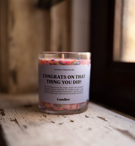 Congrats On That Thing Candle